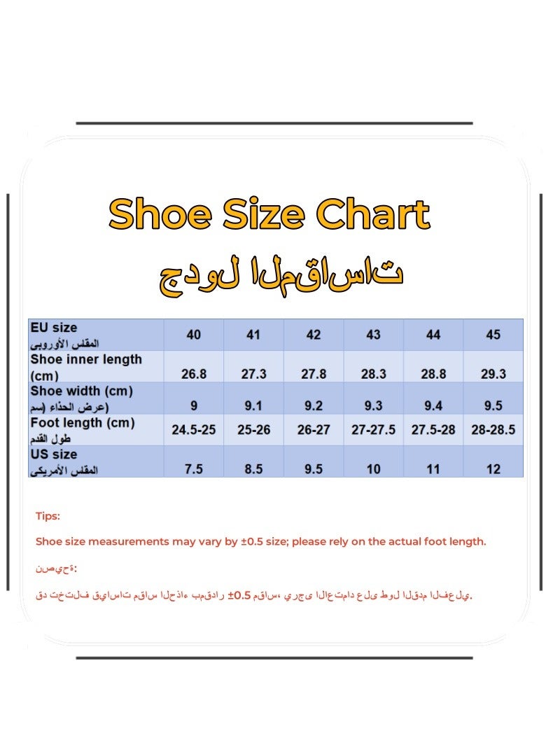 Men's Woven Breathable Steel Toe Puncture Proof Cushioned Safety Shoes Comfy Non Slip Rubber Sole Durable Work Shoes Men's Footwear (40 EUR)  - Image 2