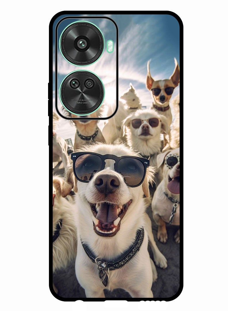 Theodor Protective Case Anti Scratch Shock Proof Bumper Cover For Huawei nova 11 SE Selfie Dogs - Image 1