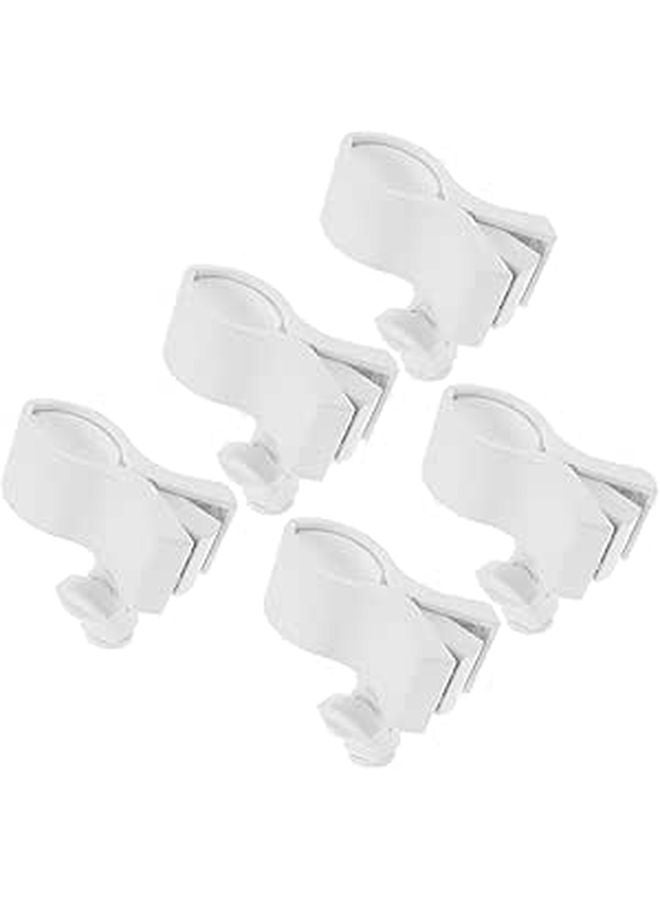 5 Pcs Sturdy Microphone Stand Clips Firm Grip Compatible with Various Recording Microphones - Image 1