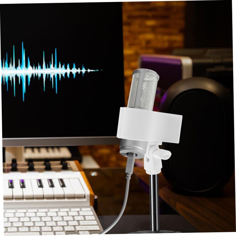 5 Pcs Sturdy Microphone Stand Clips Firm Grip Compatible with Various Recording Microphones - Image 5