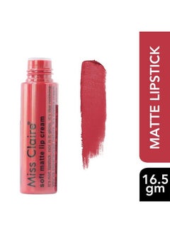 Miss Claire Soft Matte Lip Cream Liquid Lipstick Shade 1 6.5Gm  - Image 3