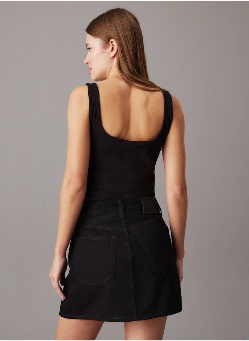 Calvin Klein Jeans Rib Tank Top  - Image 2