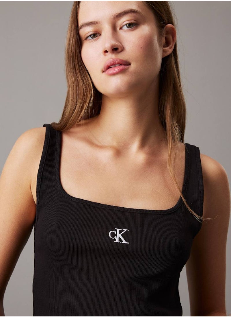 Calvin Klein Jeans Rib Tank Top  - Image 3