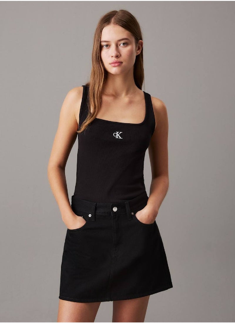 Calvin Klein Jeans Rib Tank Top  - Image 1