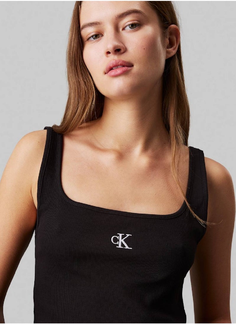 Calvin Klein Jeans Rib Tank Top  - Image 5