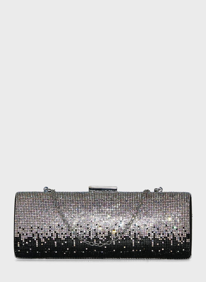 Ella Limited Edition Graduated Shimmer Evening Clutch Bag - Image 1
