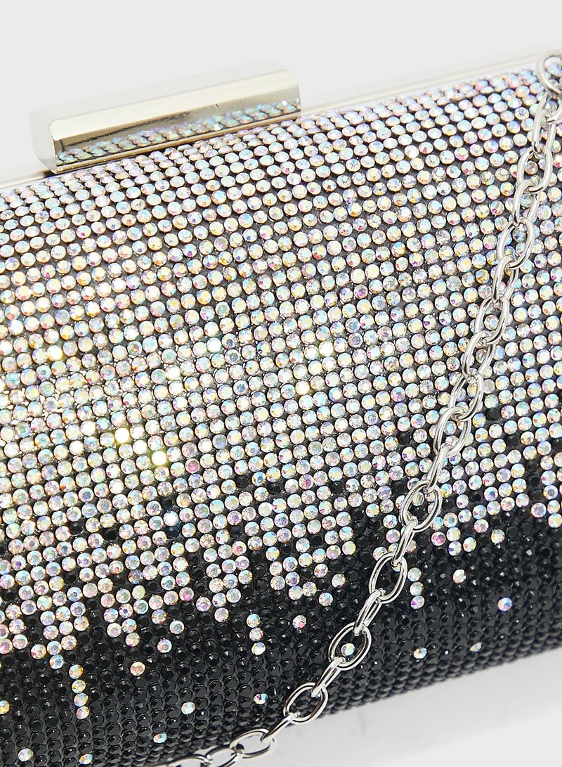Ella Limited Edition Graduated Shimmer Evening Clutch Bag - Image 4