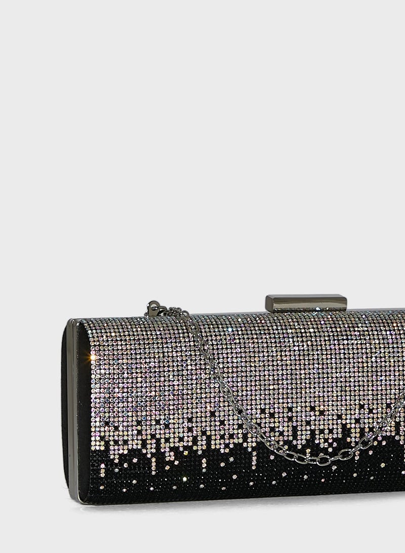 Ella Limited Edition Graduated Shimmer Evening Clutch Bag - Image 3