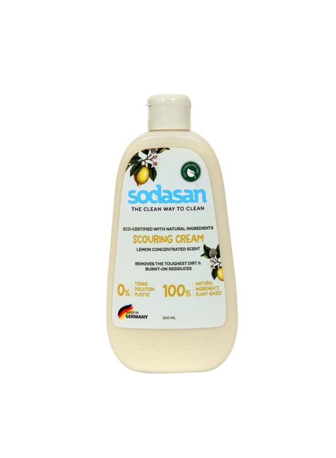 Sodasan 100% Natural Citrus Scouring Cream 500g - Image 1
