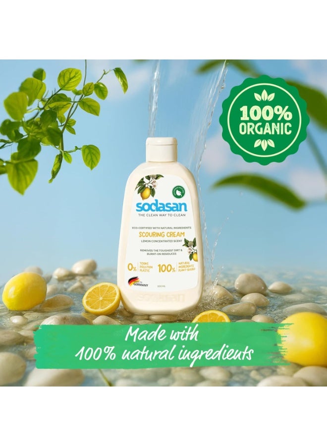 Sodasan 100% Natural Citrus Scouring Cream 500g - Image 5