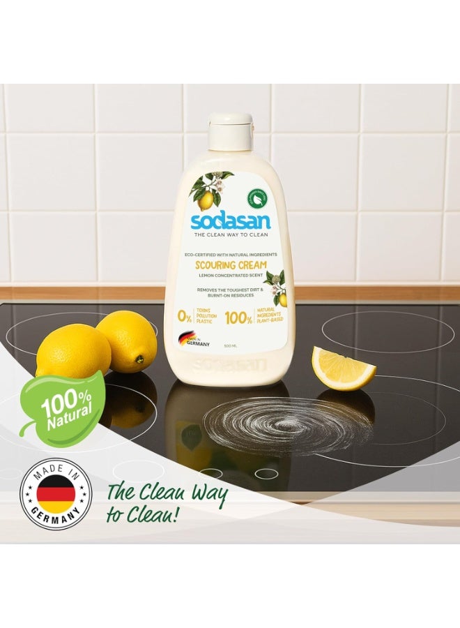 Sodasan 100% Natural Citrus Scouring Cream 500g - Image 4