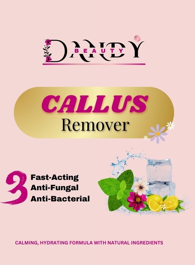 DANDY Callus Remover Skin Softening gel, Remove Dead Skin Cell Solution 3.78 l - Image 2