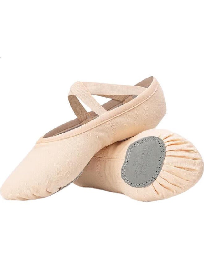 Sansha Ballet Practice Shoes, Adult Dance Shoes For Women, Soft-Soled Slip-On Cat Paw Shoes, Exam Grade No.86, Black, Size 40 - Image 3