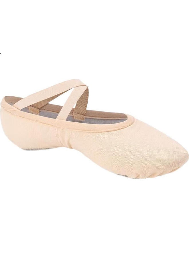 Sansha Ballet Practice Shoes, Adult Dance Shoes For Women, Soft-Soled Slip-On Cat Paw Shoes, Exam Grade No.86, Black, Size 40 - Image 2