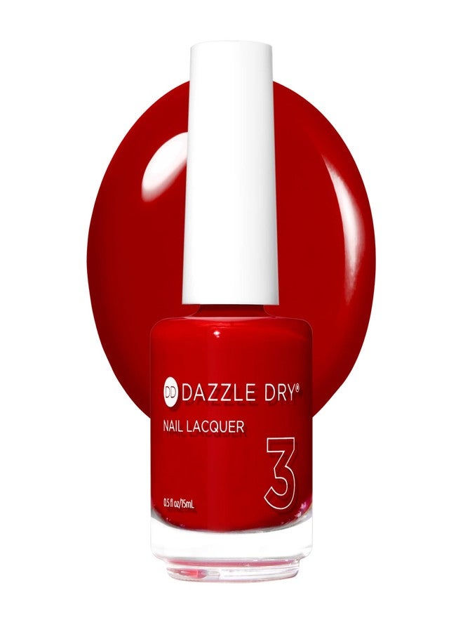 Dazzle Dry Full System Kit - Rapid Red - A full coverage classic true red with blue undertones. Full coverage cream. (5 Piece Kit) - Image 4