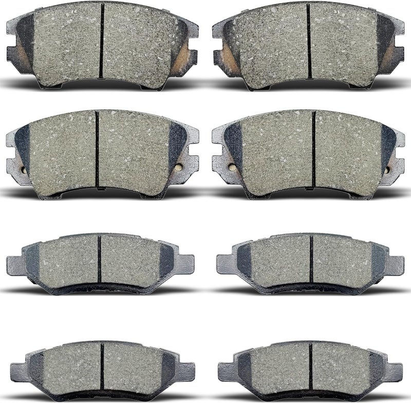 ALADICHE D1404 D1337 Front Rear Ceramic Brake Pads Set for Chevrolet Camaro (2010-2015) - Image 1