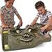 SIMPLAY3 Title Simplay3 Monster City Extreme Wheels Car Race Track Table 2 Sided Portable Kids Play Table with 2 Race Trucks Green Made in USA - Image 3