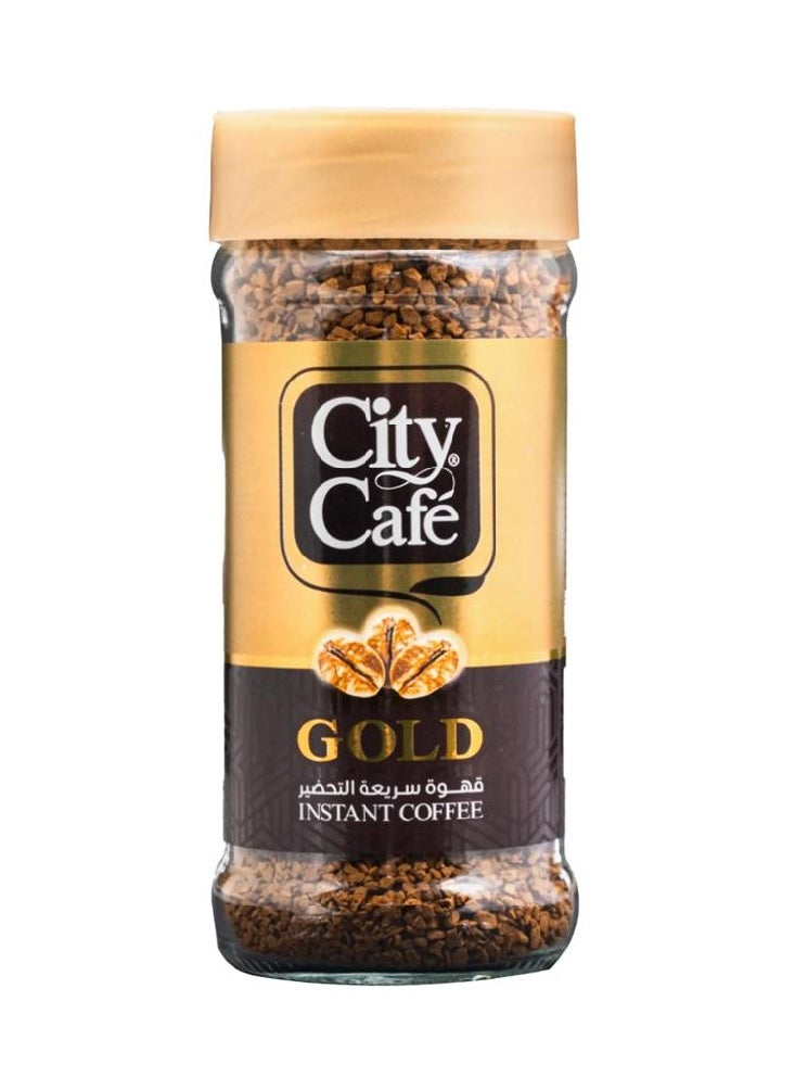 City Café Gold City Café - Premium Instant Coffee (80g Glass Jar) 