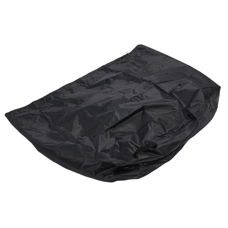 Wood Chipper Shredder Cover Silver Coated Oxford Cloth Dust Proof Rain Proof Leaf Mulcher Cover for Outdoor - Image 4