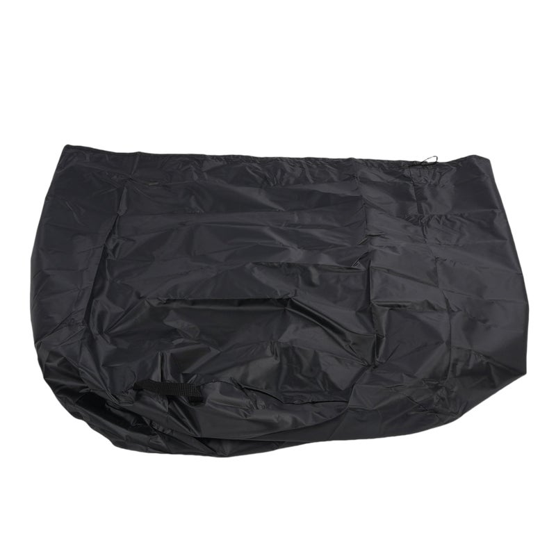 Wood Chipper Shredder Cover Silver Coated Oxford Cloth Dust Proof Rain Proof Leaf Mulcher Cover for Outdoor - Image 5