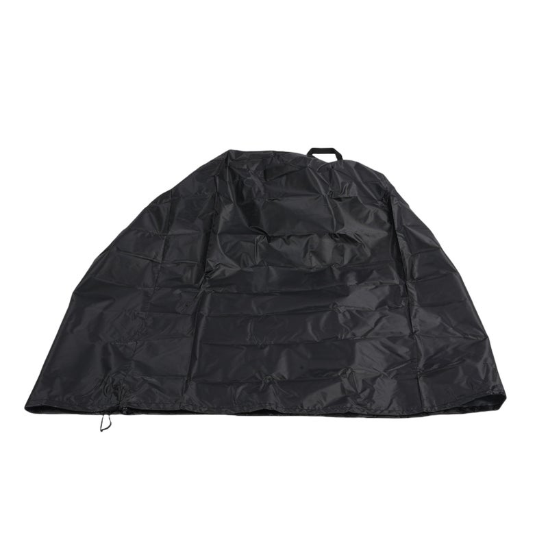 Wood Chipper Shredder Cover Silver Coated Oxford Cloth Dust Proof Rain Proof Leaf Mulcher Cover for Outdoor - Image 2
