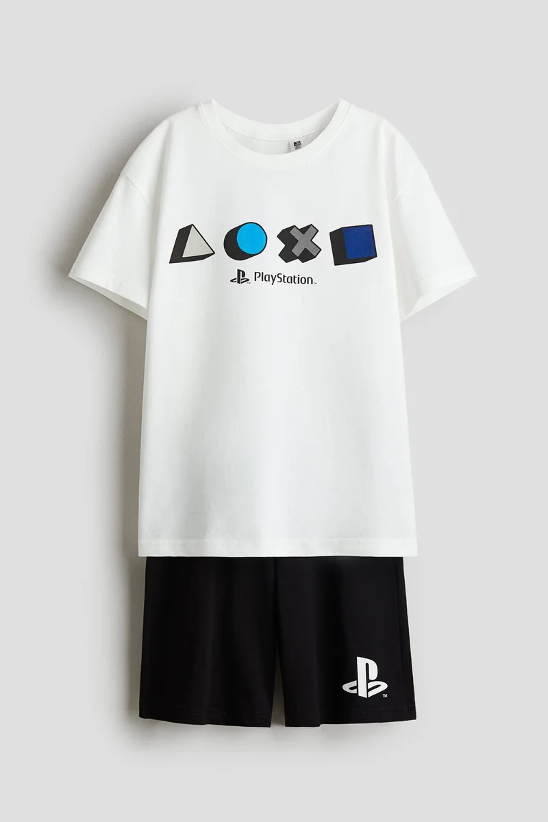 H&M Printed cotton pyjamas