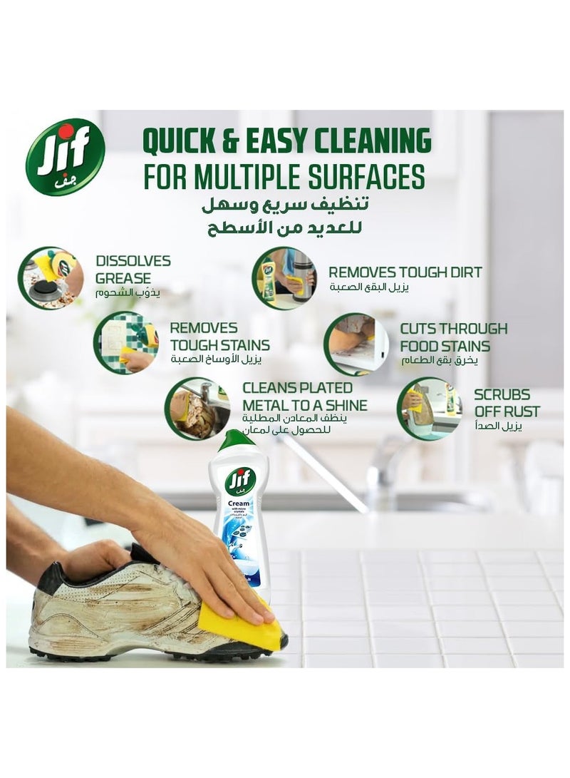 Jif Cream With Micro Crystals, Original, 750ml - Image 5