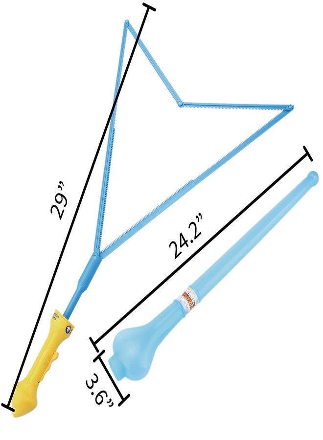 Uncle Bubble 2 Sets Giant Bubble Wands - Includes 2 Big Bubble Sword and 8oz Uncle Bubble Ultra Bubble Solution - Image 5