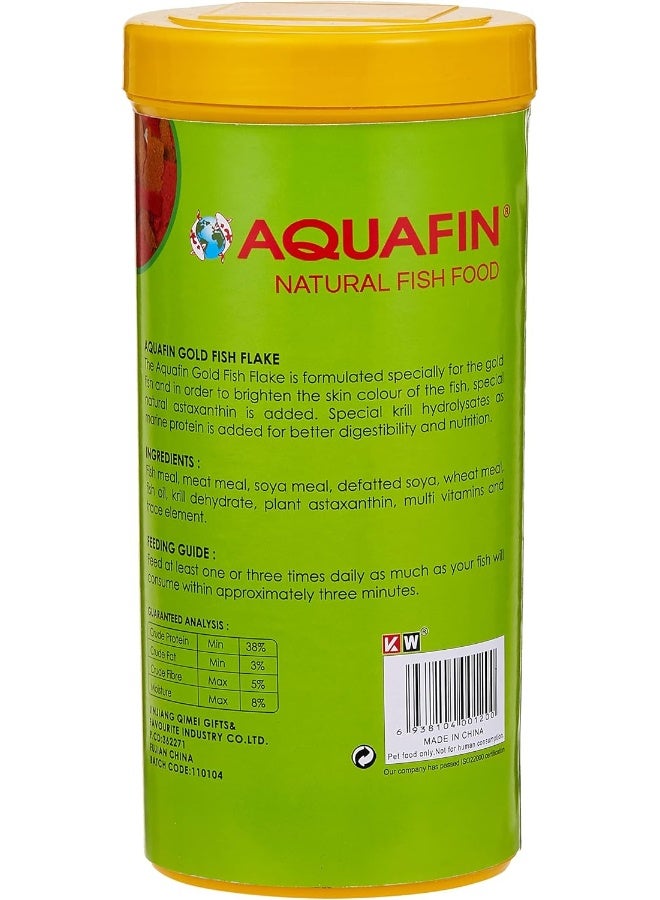 AQUAFIN Kw Zone Aquafin Gold Fish Flake (1000ml) Gold  - Image 2