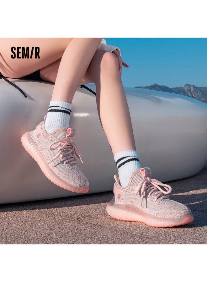 Semir Women's Coconut Shoes, Spring And Summer Lightweight Breathable Mesh Shoes, Casual Travel Shoes For Women Szy241115, Pink, Size 39 - Image 3