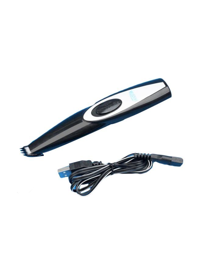 NIBEMINENT Electrical Hair Trimmer Black/White 16.3centimeter - Image 1