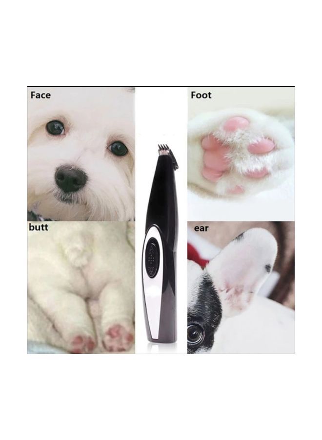 NIBEMINENT Electrical Hair Trimmer Black/White 16.3centimeter - Image 2