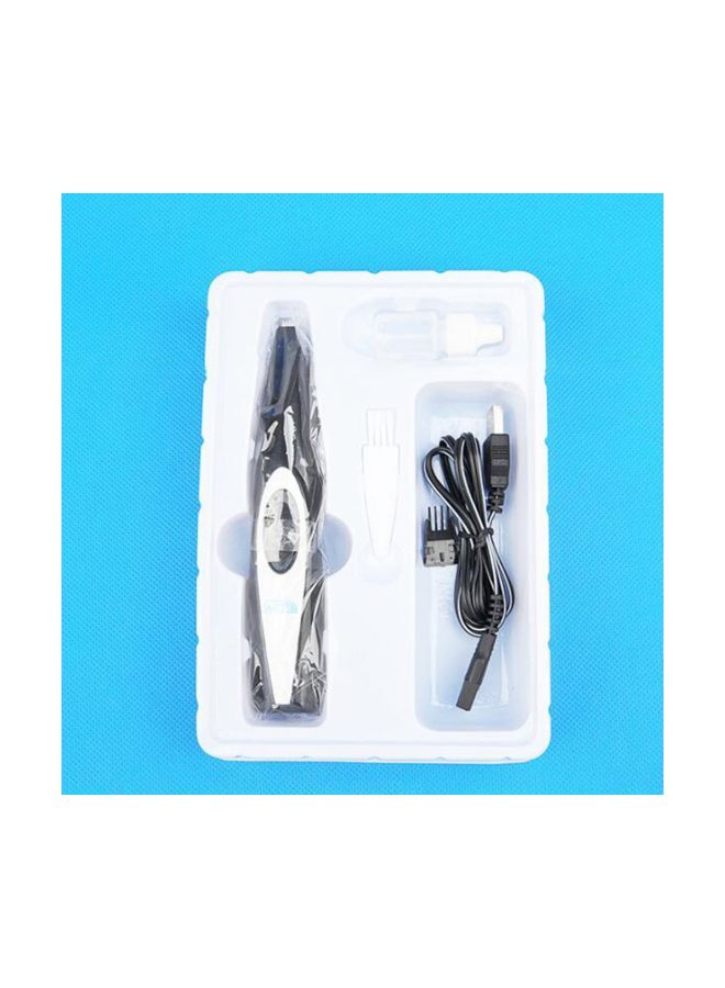 NIBEMINENT Electrical Hair Trimmer Black/White 16.3centimeter - Image 3