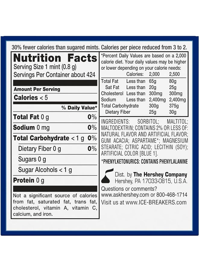 ICE BREAKERS Coolmint Sugar Free Mints Tins, 1.5 oz (8 Count) - Image 2