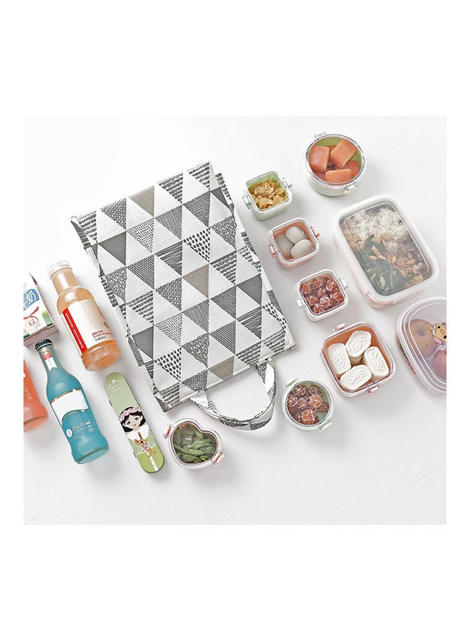 إسكدنيا حقيبة وجبة غداء معزولة حرارياً متعدد الألوان 34x4x25سم - Image 2