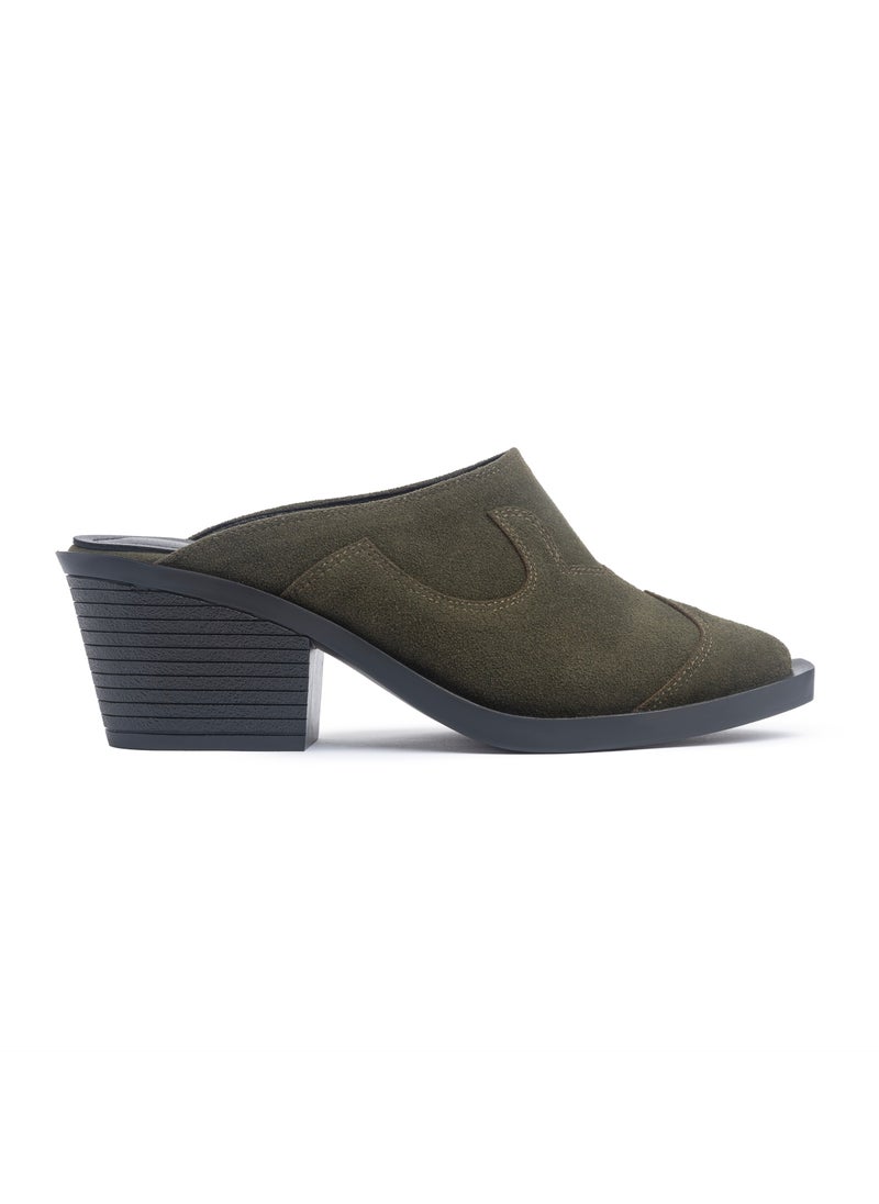 TGS Cowboy Heel Mules  - Image 1