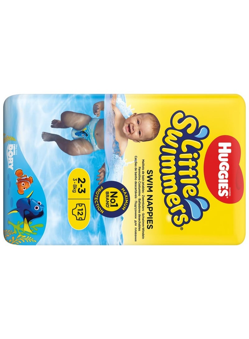 Huggies Little Swimmers Disposable Swim Diapers, X-Small , 12-Count - Image 2