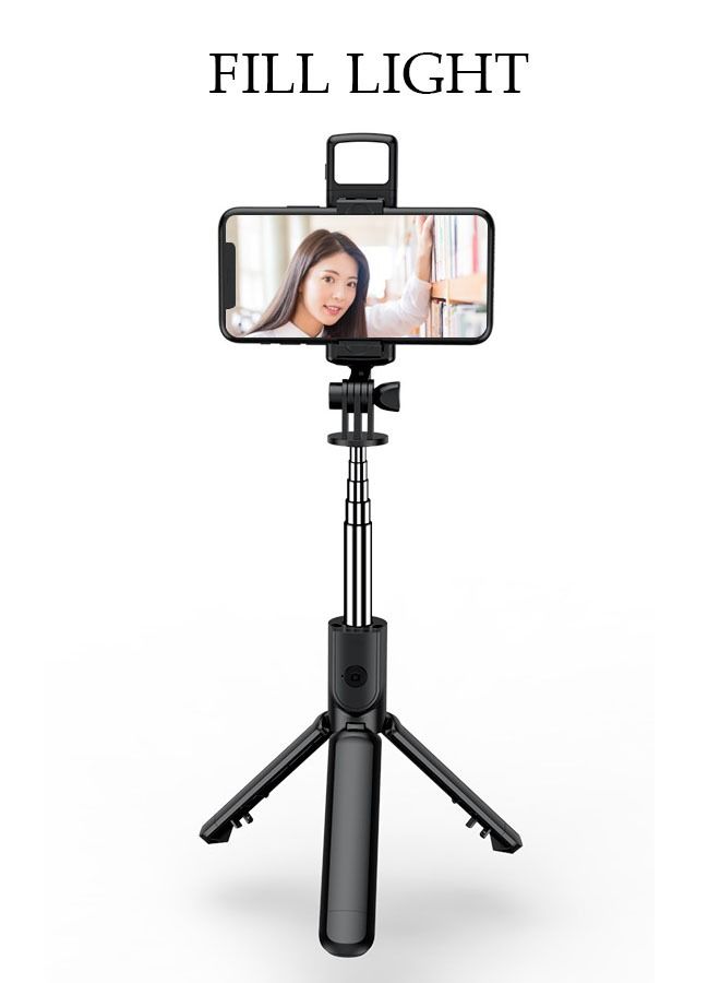 DUNISO Gimbal Stabilizer for Smartphone Extendable Selfie Stick Tripod with Wireless Remote Fill Light and Auto-Balance Phone Holder for All Cell Phone - Image 4
