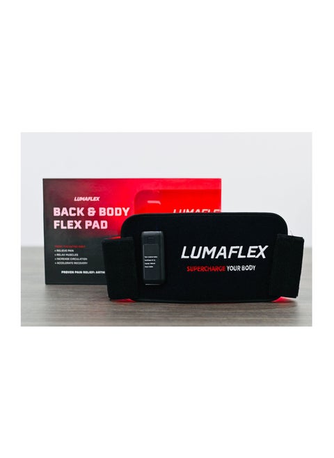 Lumaflex Red Light Therapy Pad for Body Pain Relief 60 LED diodes with IR Wearable Wrap Deep Therapy Belt with Timer and auto shutter Function at 20 min Relief Back Shoulder Pain