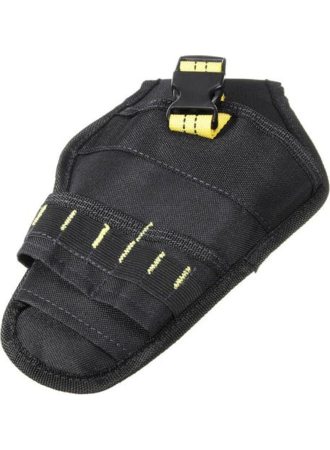 Heavy Duty Drill Drive Holster Cordless Tool Bag Pocket Bit Holder Belt Pouch Black 20*10*20cm - Image 4