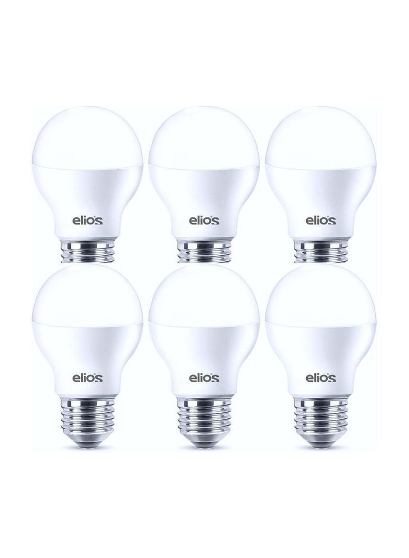 A package of 6 LED bulbs, 18 watts, from Elios - bright white - Image 2