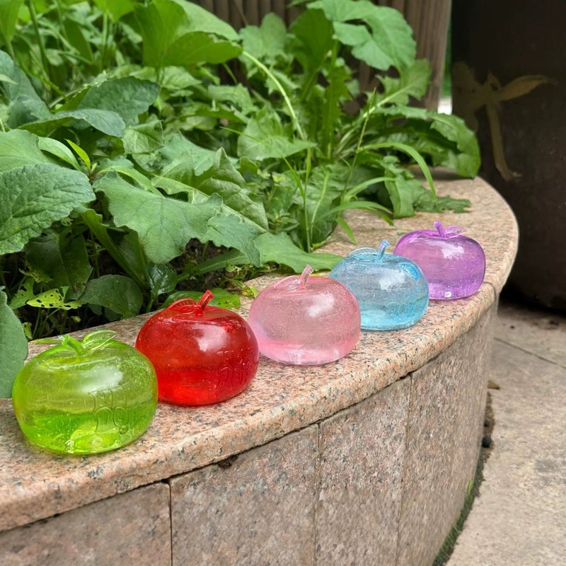 Apple Green Tea, Green Apple, Eggplant Shape Stress Relief Squeeze Toy - Slow Rebound Moldable Toy  Gift - Image 3