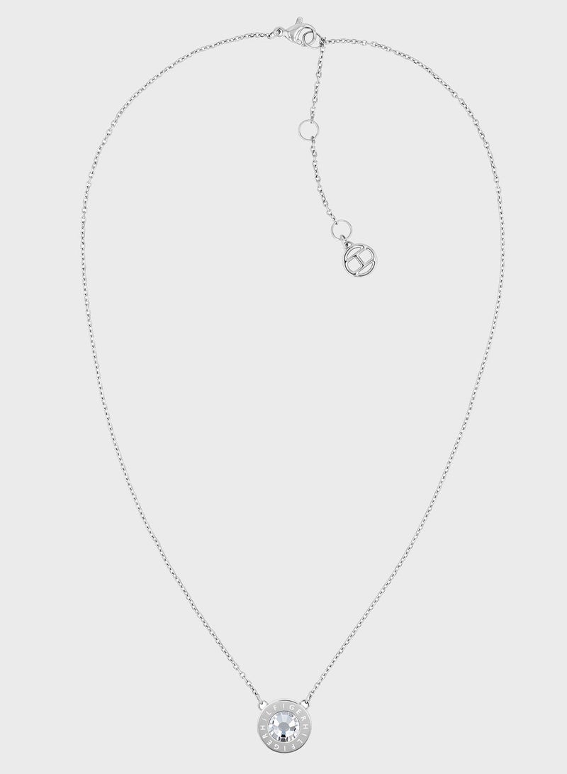 TOMMY HILFIGER Crystal Stud Pendant Necklace  - Image 1
