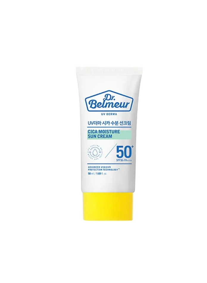 THE FACE SHOP DR.BELMEUR UV DERMA CICA MOISTURIZING SUN CREAM