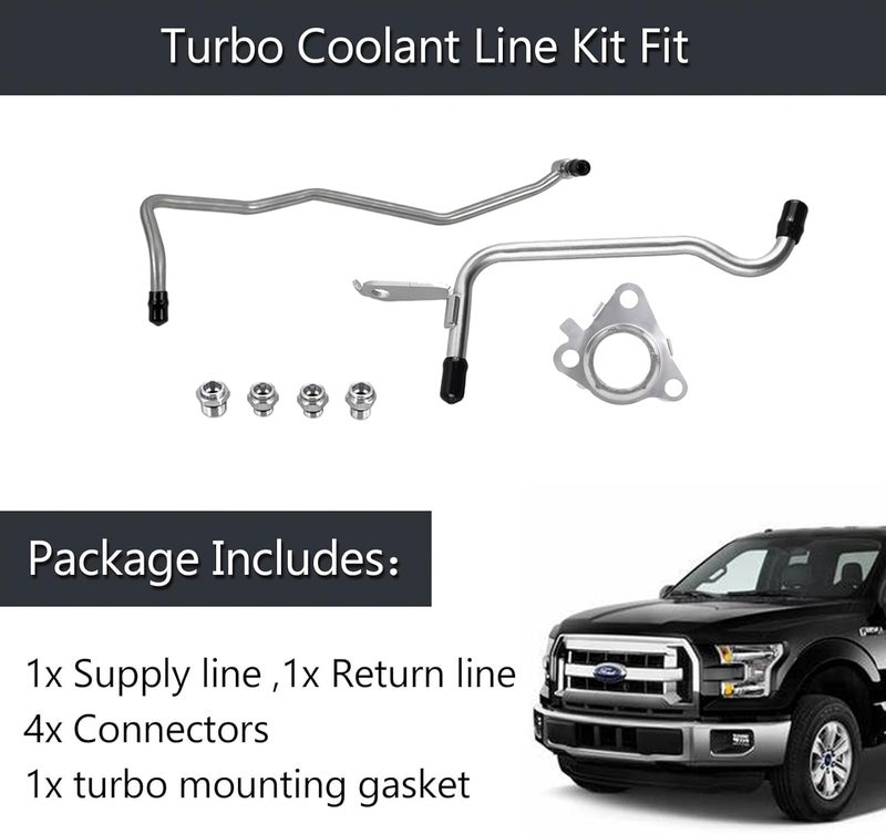 Xiaoyudou Driver Side Turbo Coolant Line Kit - Image 3