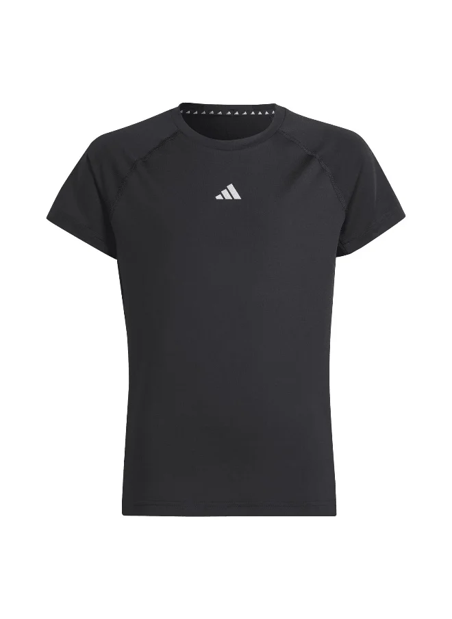 Adidas adidas Jg Tee Black Training T-Shirts 5-6Y