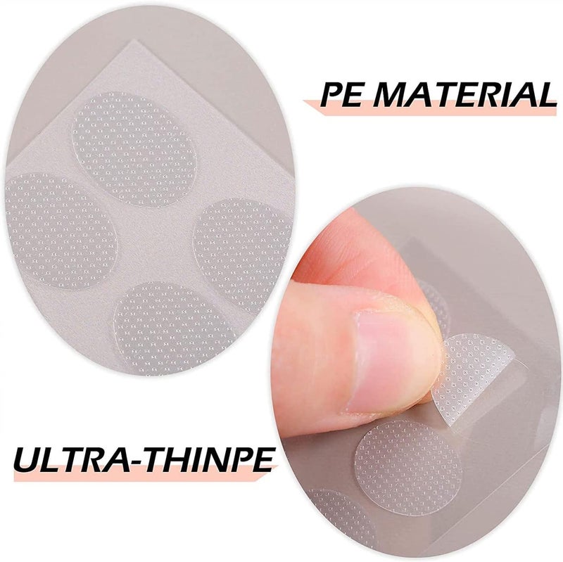 Excefore 300Pieces Ear Patches, Earring Protectors Ear Lobe Support Patches Heavy Earrings Stabilizers Large Earrings Support Patches Earring Lift Patches for Long Time Wearing Earrings - Image 5