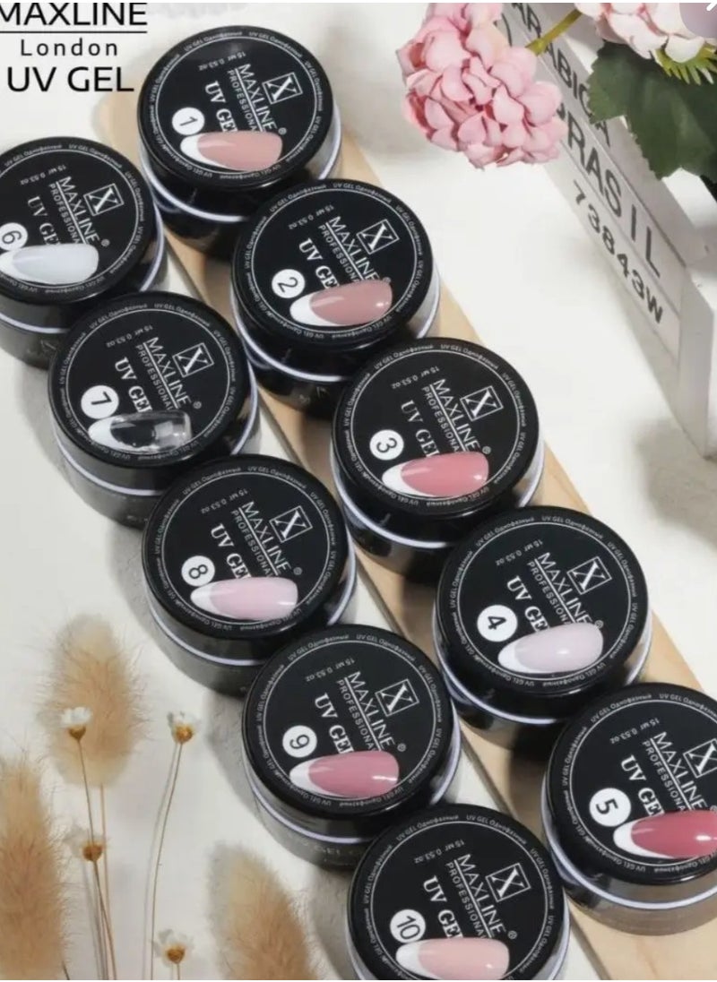 ماكسلر - هارد جل أحادي الطور لتمديد الأظافر UV GEL 56 mg - Image 1