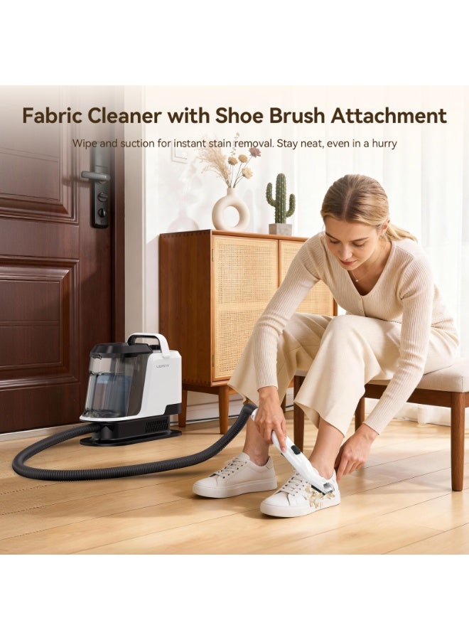 يووانت منظف ​​السجاد UWANT Y100 بقوة 600 واط وضغط 18 كيلو باسكال للتنظيف بالماء البارد، مزود بخاصية التنظيف الذاتي، وخزان سعة 1.2 لتر (للماء العذب/المتسخ)، وفرشاة مزدوجة، وفوهة تنظيف وفوهة للشقوق. - Image 5