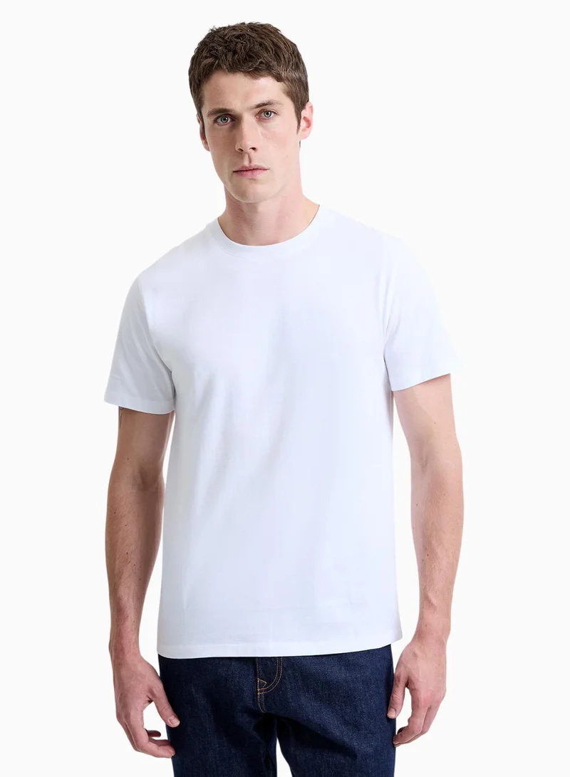 French Connection Ss Geo Poster  Print T-Shirt